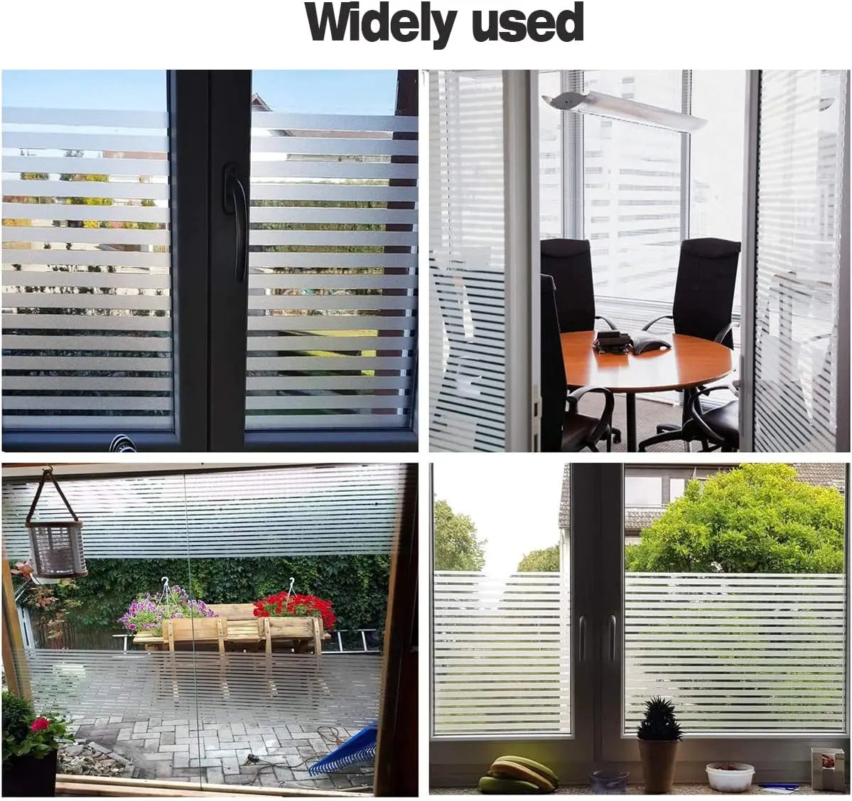 Stripe Frosted Flim
