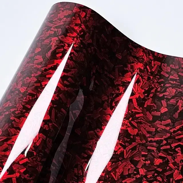 Red Forged Carbon Wrapping Vinyl