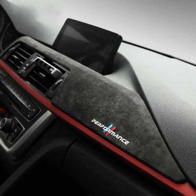 Red Suede Velvet Car Interior Wrapping Fabric Film