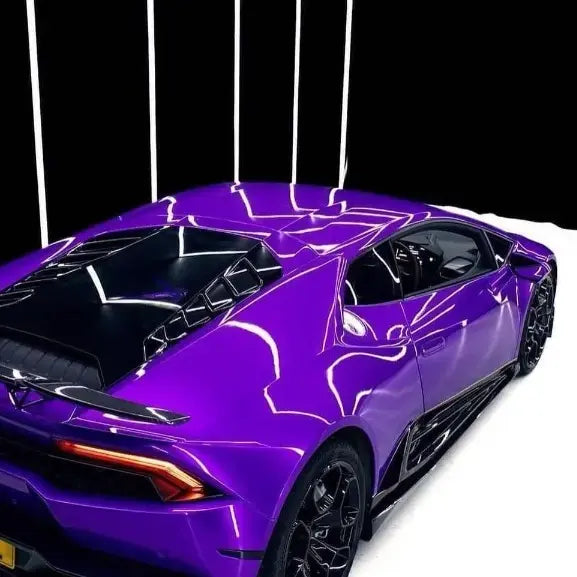 Blue Blast Purple Car Wrappping Vinyl