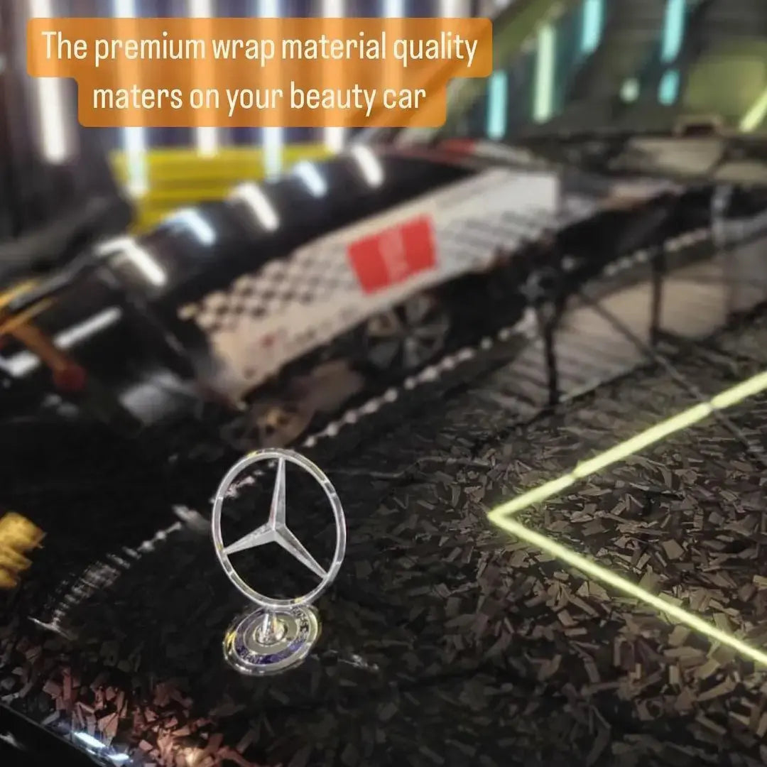 Black Forged Carbon Wrapping Vinyl