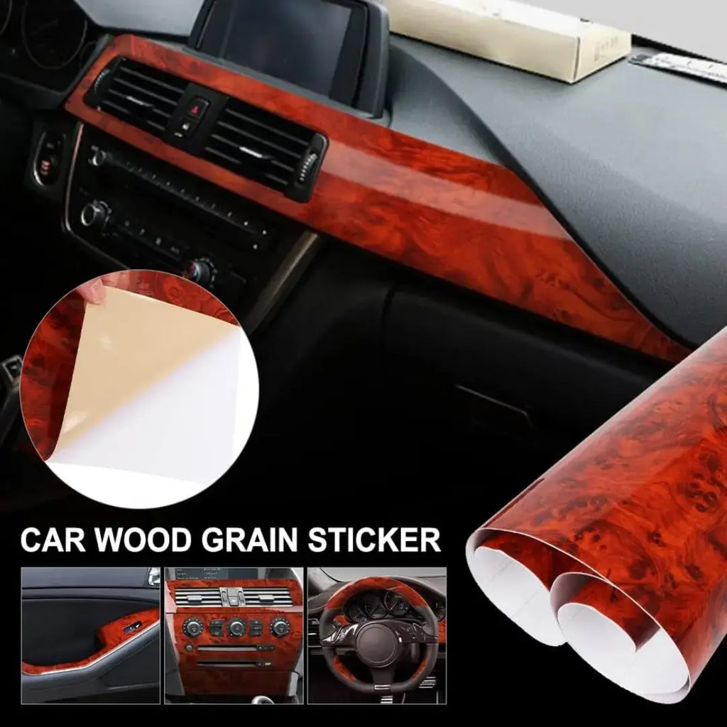 Brown Wooden Wrapping Vinyl