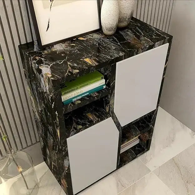 Black Blue Marble Finish Pvc Adhisive Sheet