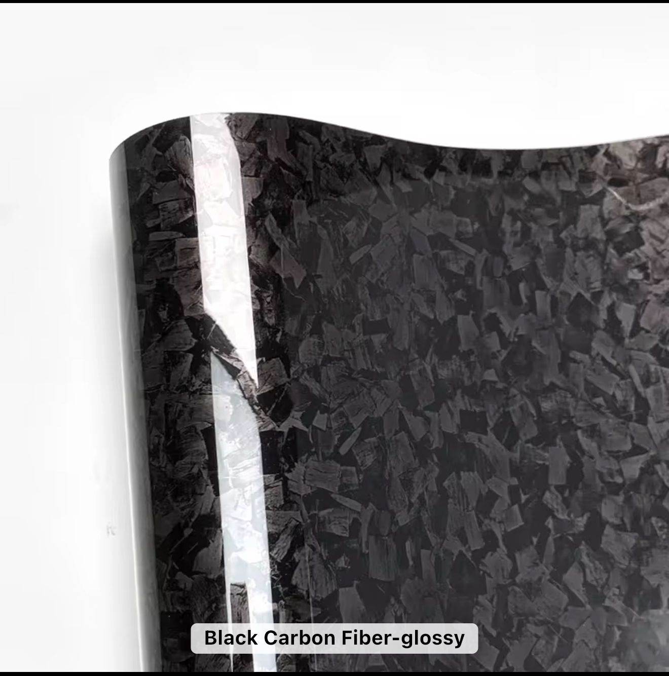 Deep Black Forged Carbon Fiber - Glossy