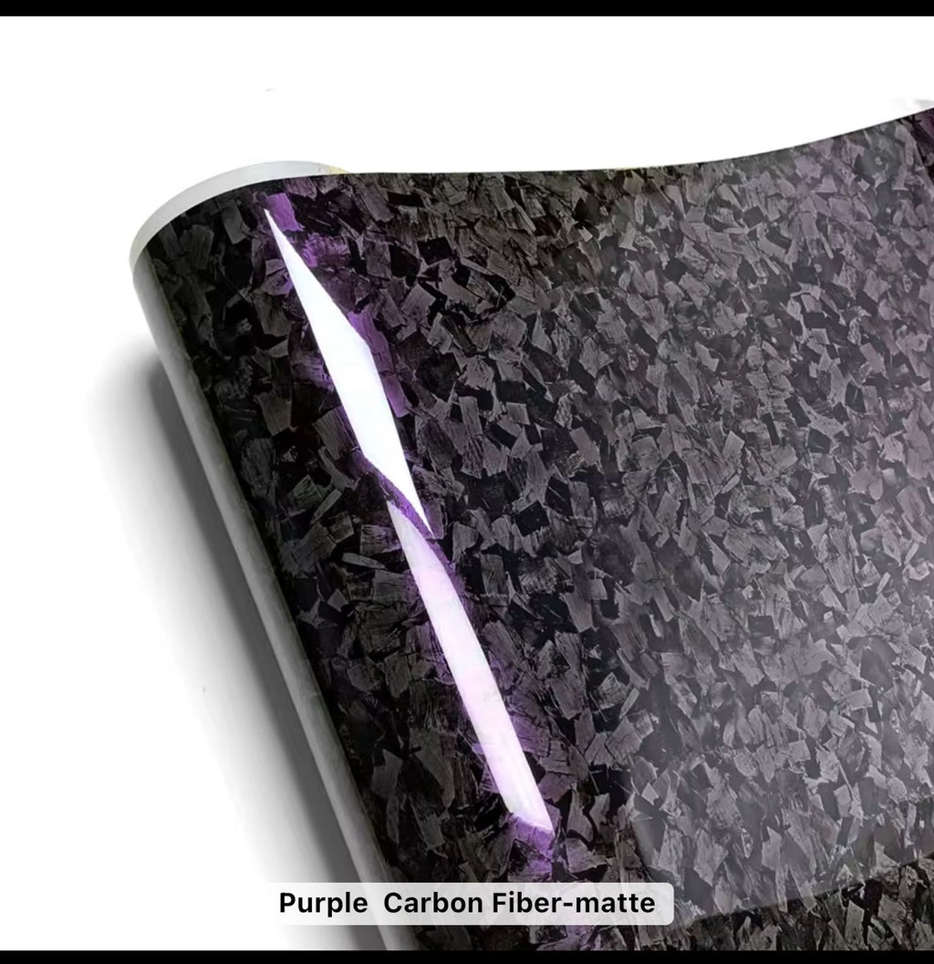 Black Forged Carbon With Purple Tint