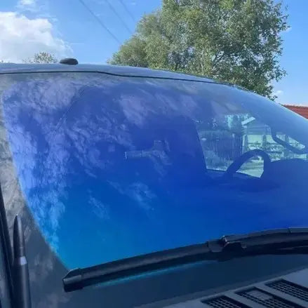 Blue Chameleon Tint Windshield Film