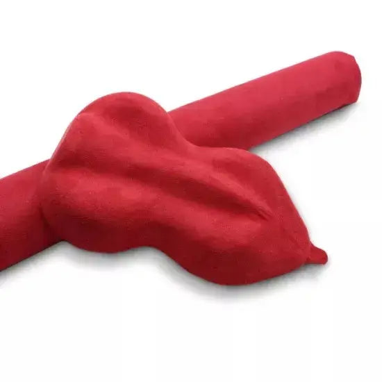 Red Suede Velvet Car Interior  Wrapping Fabric Film