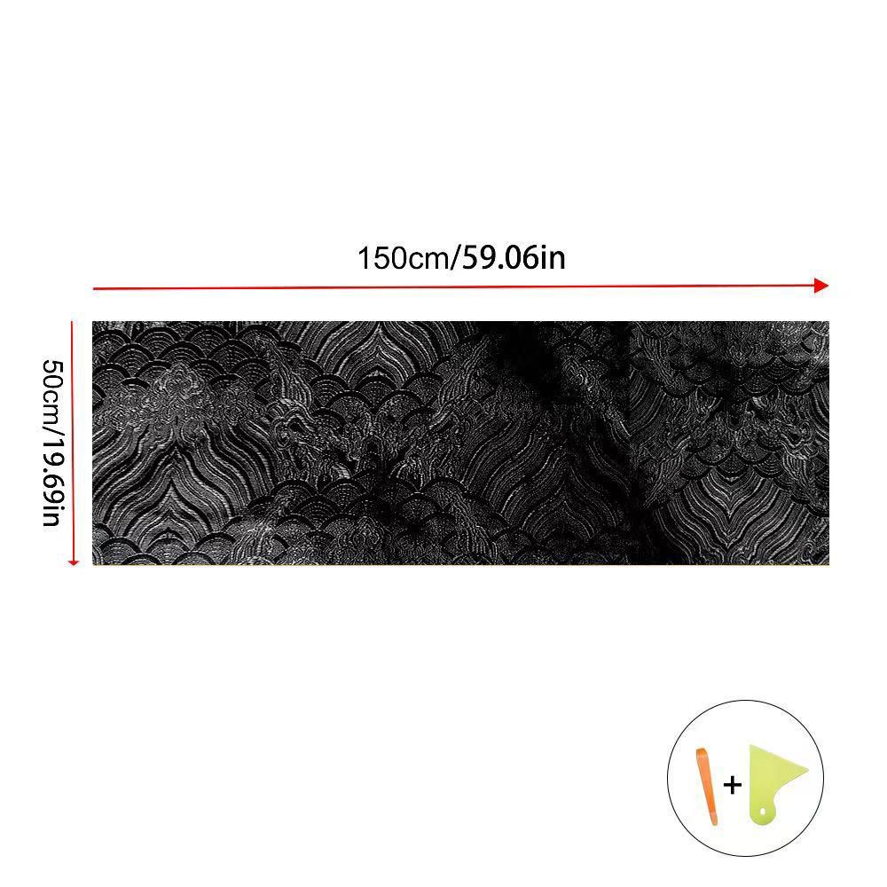 Black Alcantara Fabric