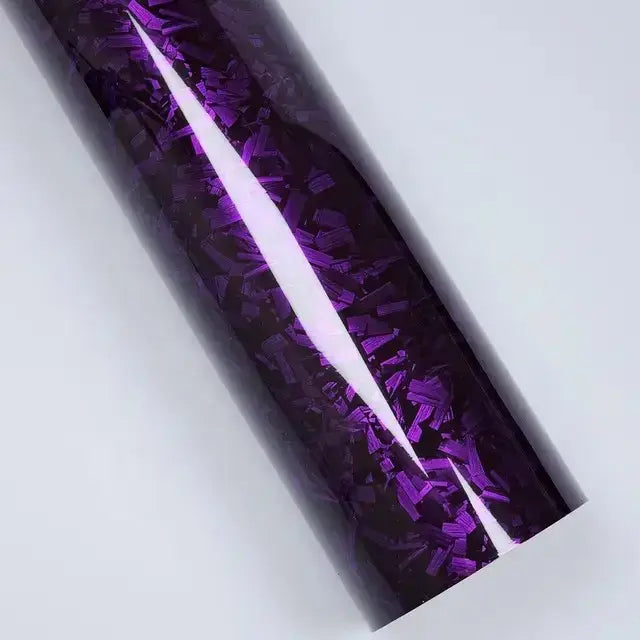 Purple Forged Carbon Wrapping Vinyl