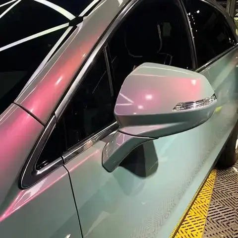 Glossy Car Wrapping Film Volcano Grey Candy