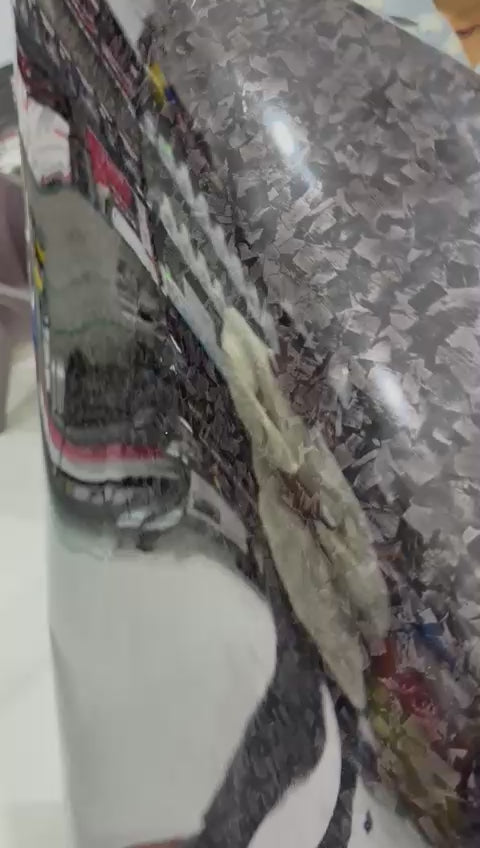 Deep Black Forged Carbon Fiber - Glossy