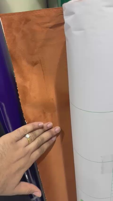 Lite Brown Alcantara