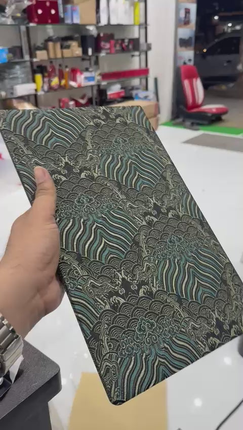 Golden Yellow Alcantara Fabric