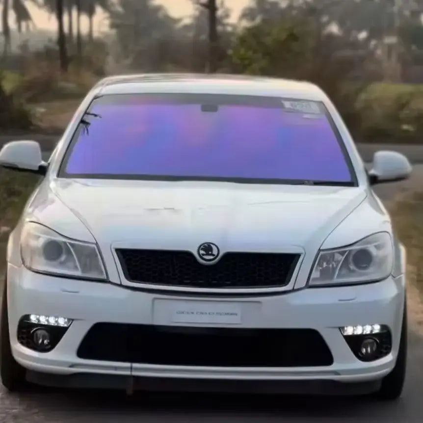 Blue Purple Chameleon Windshield Tint