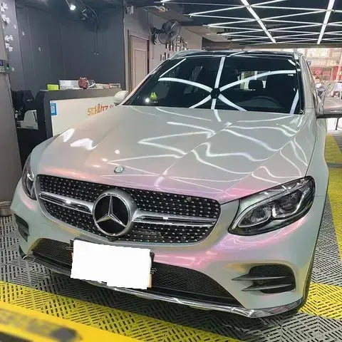 Glossy Car Wrapping Film Volcano Grey Candy