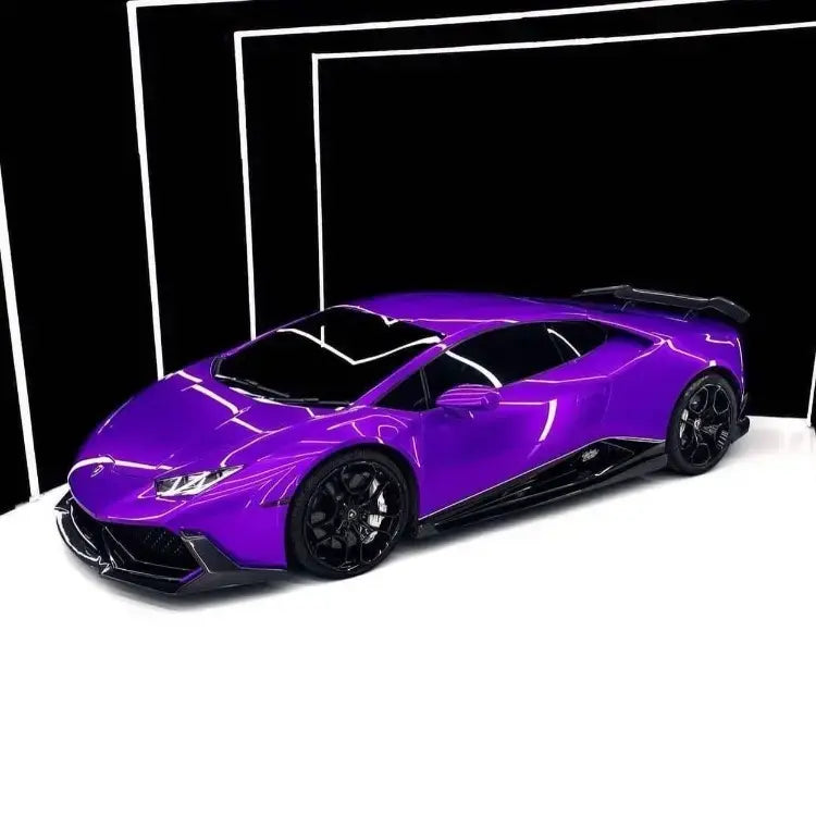 Blue Blast Purple Car Wrappping Vinyl