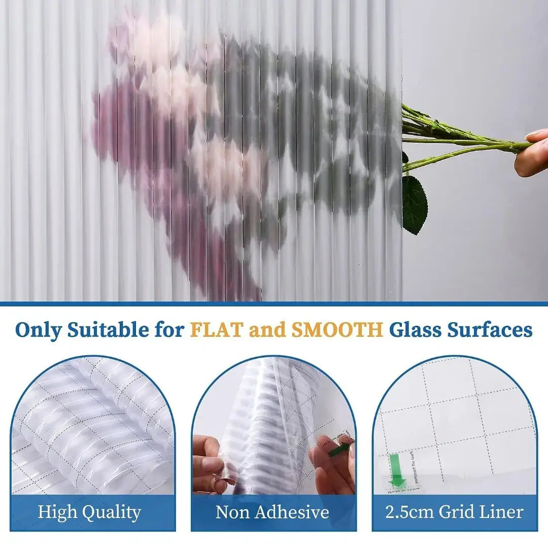 Fluted Glass Film